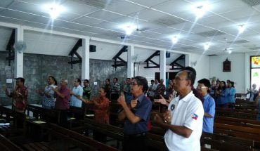 Sosialisasi RAPB dan Program Kerja di Stasi Bunda Maria Maguwo.