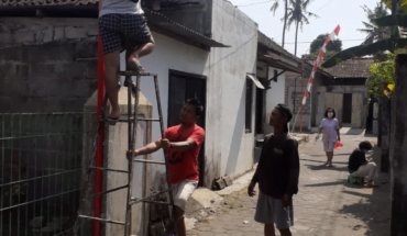 030 – Maria Marganingsih Krajan – Kerja bakti menyambut hari kemerdekaan 17 Agustus 2023