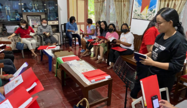 043 – St. Tarcisius Taman – Giat Tim Koor Lingkungan Tarsisius : Semangat tugas pelayanan Misa Ujud