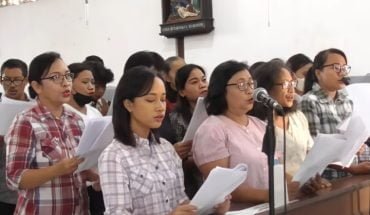 005 St Yohanes De Britto Cupuwatu I : Berpadu dalam Harmoni Suara dalam Tugas Koor Gereja