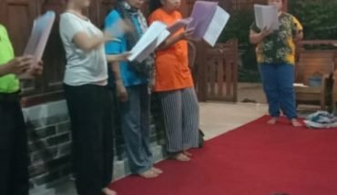 041 St. Bartolomeus Brintikan – Latihan Koor Lingkungan St.Bartolomeus Brintikan