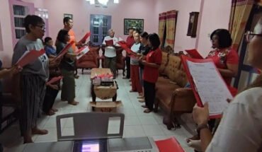 043 St. Tarcisius Taman – Latihan Koor Rutin Lingkungan