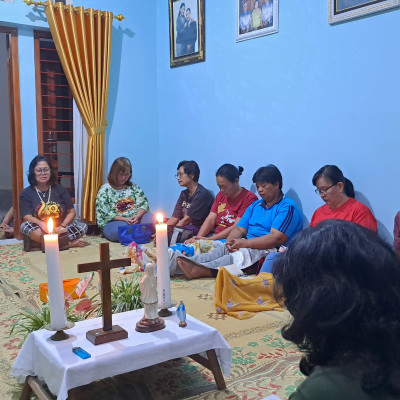 414 St. Lukas Somodaran – Pembukaan Bulan Maria : Doa Rosario Bersama Umat Lingkungan Santo Lukas 2024