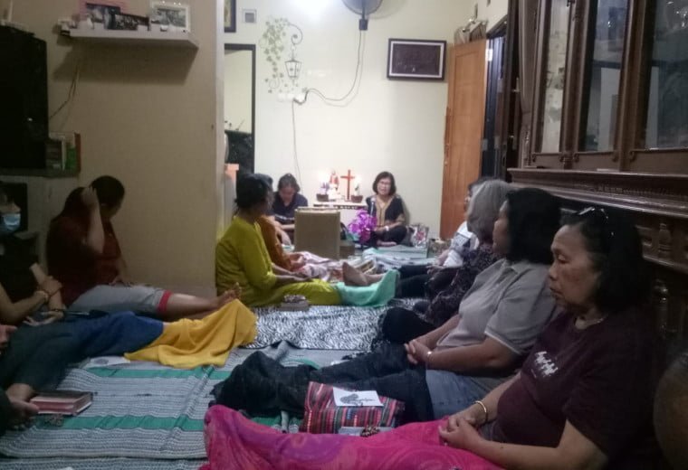 001 St. Bernadette Sukoharjo: Ibadat doa dan Rosario hari ke 30