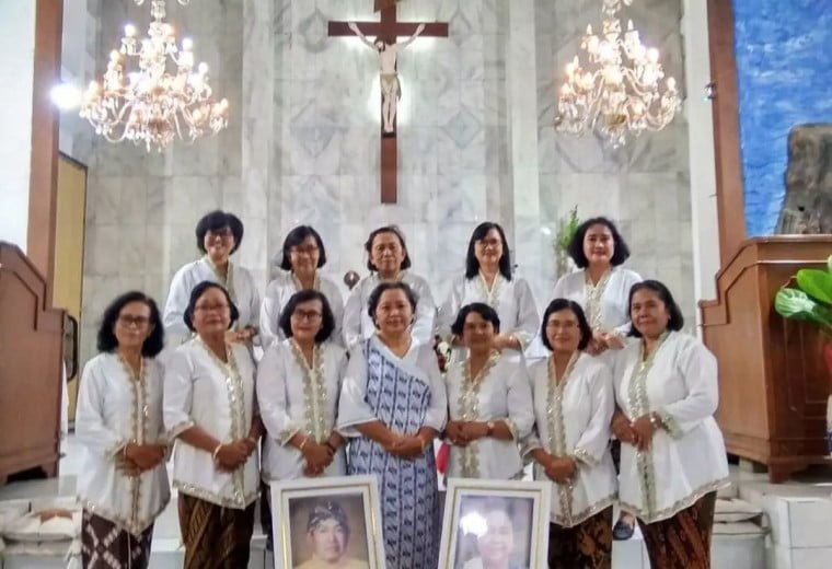 001 St. Bernadette Sukoharjo: Misa memule 1000 hari Bapak Mursidi dipanggil Tuhan