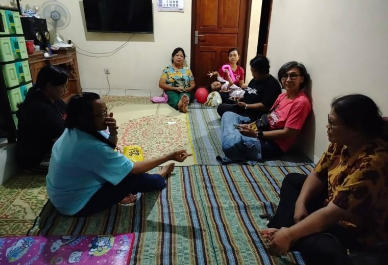 041 St. Bartolomeus Brintikan: Pertemuan Paguyuban Ibu-Ibu Lingkungan Bulan Juni 2024