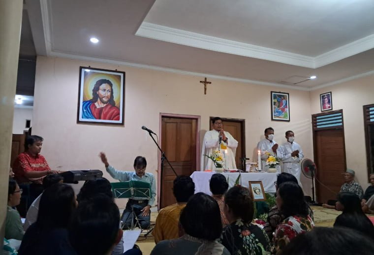 056 St. Stefanus Karanglo: Mengenang 1 tahun CB Yudo Nawantoro-Jaminan Kebebasan oleh Yesus Kristus