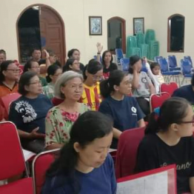 001 St. Bernadette Sukoharjo – Latihan Kor Wilayah St. Theodosius