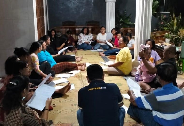 044 St. Petrus Damianus Taman Selatan: Latihan Koor