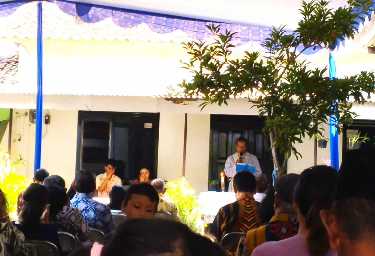 030 Maria Marganingsih Krajan: Ibadat Syukur Pernikahan Rully dan Yasinta