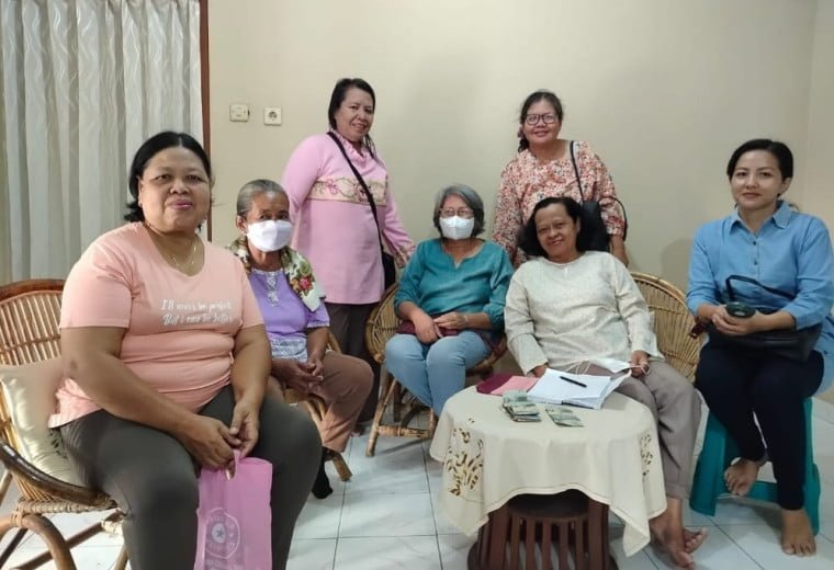 041 St. Bartolomeus Brintikan: Pertemuan Paguyuban Ibu-Ibu Lingkungan Bulan Agustus