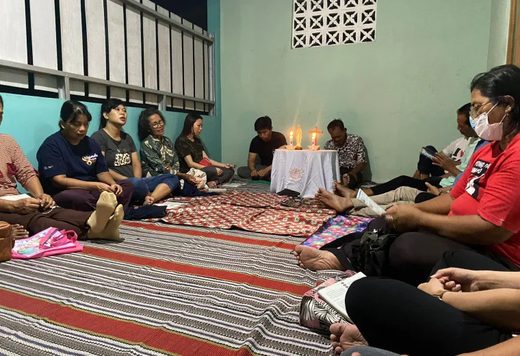 044 St. Petrus Damianus Taman Selatan: Doa Rosario Rutin Minggu ke-4