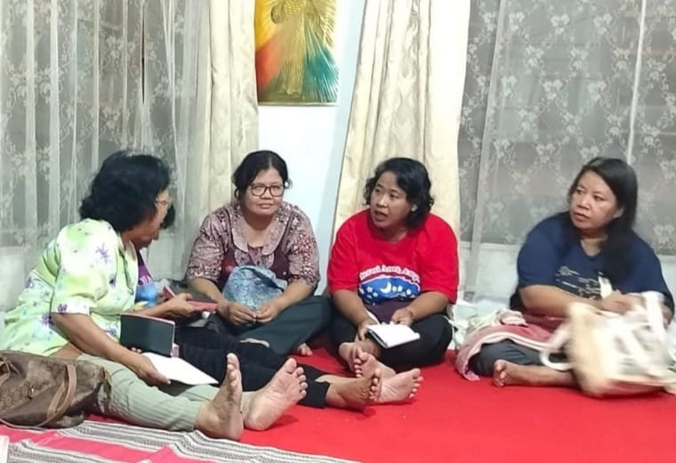 041 St. Bartolomeus Brintikan: Pertemuan Paguyuban Ibu-ibu Lingkungan Bulan Oktober
