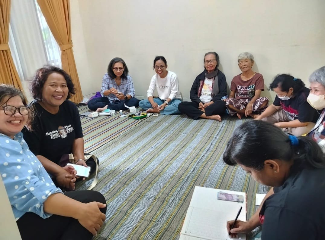 041 St. Bartolomeus Brintikan: Pertemuan Paguyuban Ibu-Ibu Lingkungan Awal Tahun 2025
