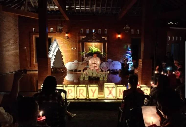 045 St. Yohanes Pembaptis Karangnongko: Perayaan Natal Lingkungan