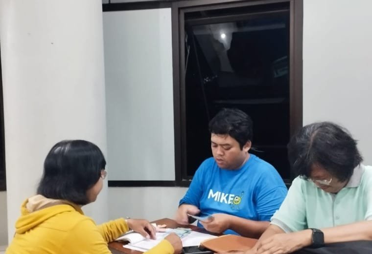 030 Maria Marganingsih Krajan: Pengambilan Dana PSE bulan Januari 2025