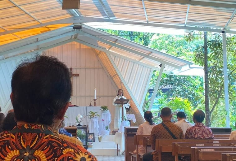 044 St. Petrus Damianus Taman Selatan: Misa Memule 1.000 Hari Bapak Andy