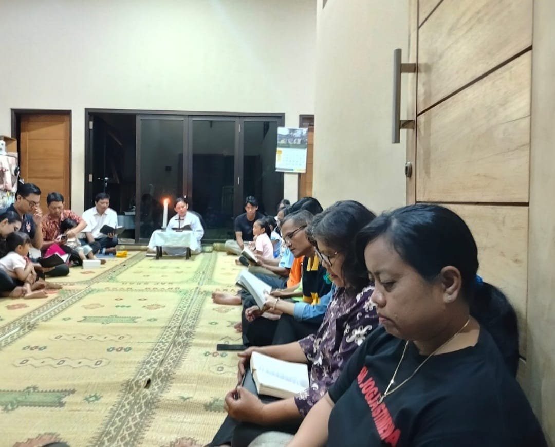 041 St. Bartolomeus Brintikan: Ibadat Sabda dan Sosialisasi Pembangunan Gedung GMMK