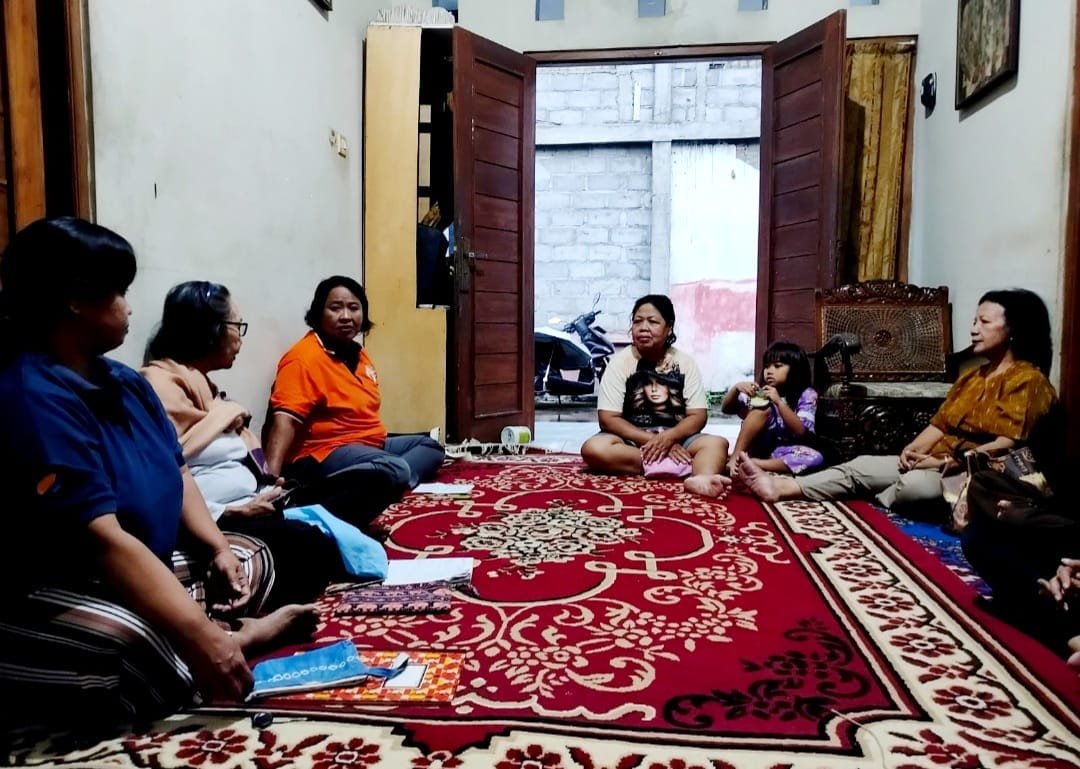 041 St. Bartolomeus Brintikan: Pertemuan Paguyuban Ibu-Ibu Lingkungan Bulan Februari 2025