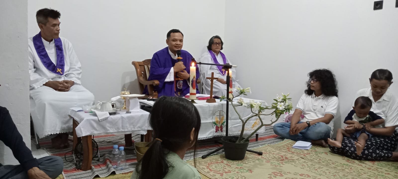 0311 Santo Gregorius Agung Kaliajir: Pemberkatan Rumah Keluarga Bonaventura Bionov Vava P.