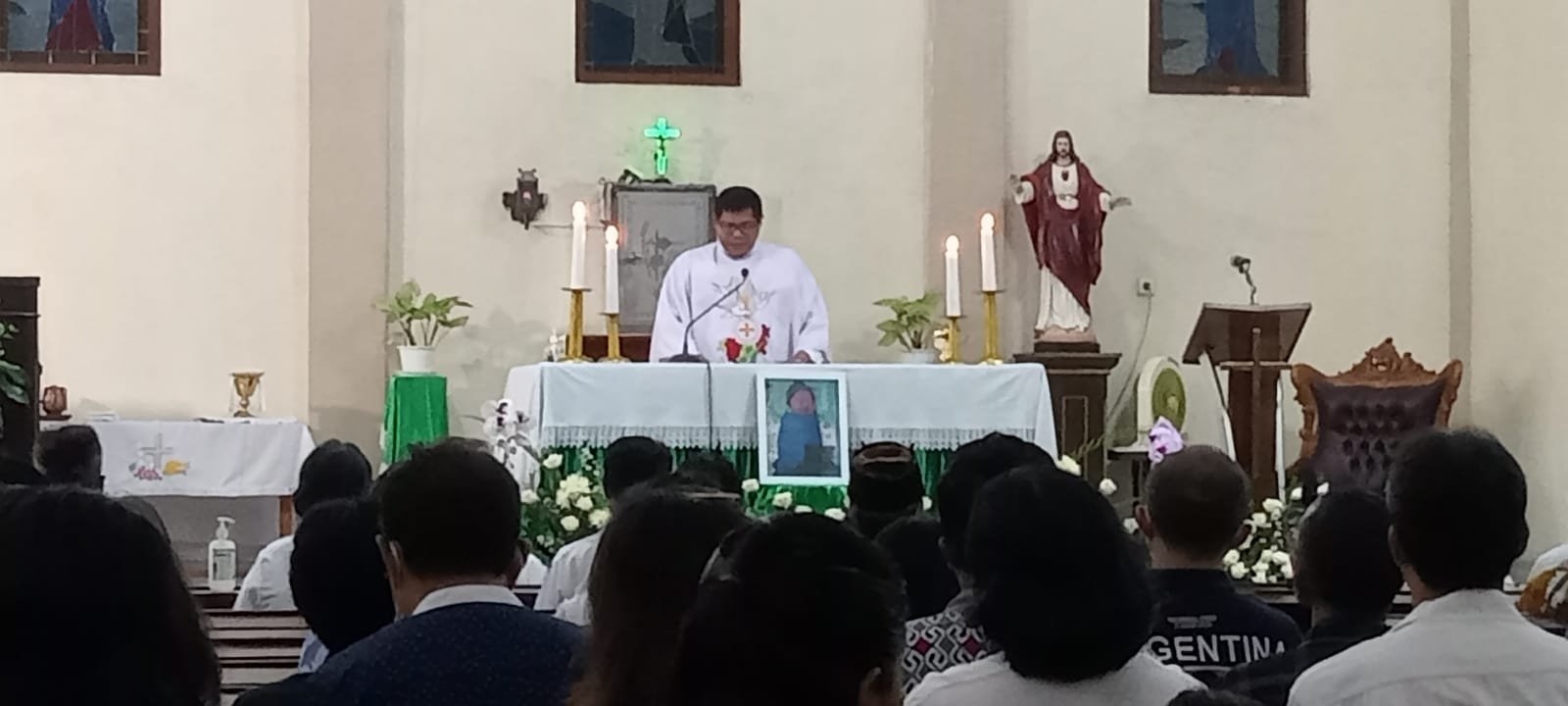 0311 Gregorius Agung Kaliajir: Misa Memule 1000 Hari adik Teresa Axel Cahya Laksono