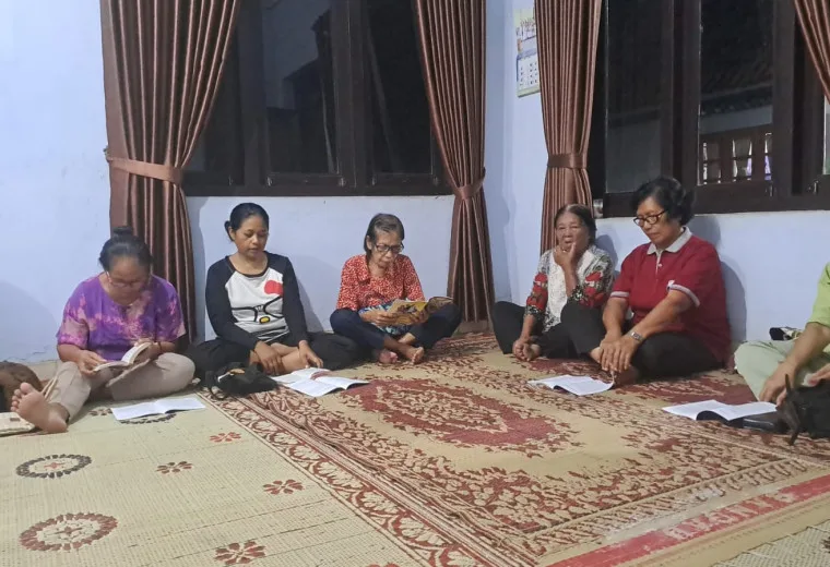 057 St. Adrianus Kalibening: Ibadat APP Pertama