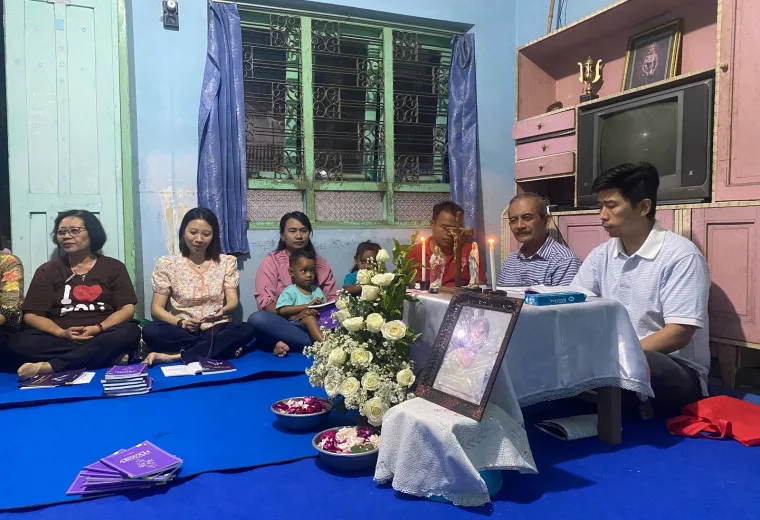 044 St. Petrus Damianus Taman Selatan: Ibadah Memule 40 hari  Maria Suminah