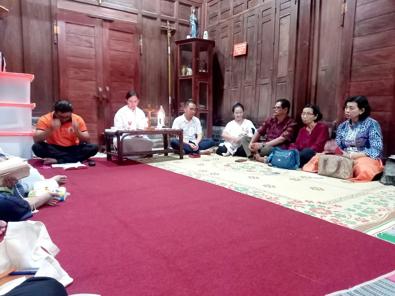 041 St. Bartolomeus Brintikan: Ibadat Selapanan dan Doa Rosario Lingkungan