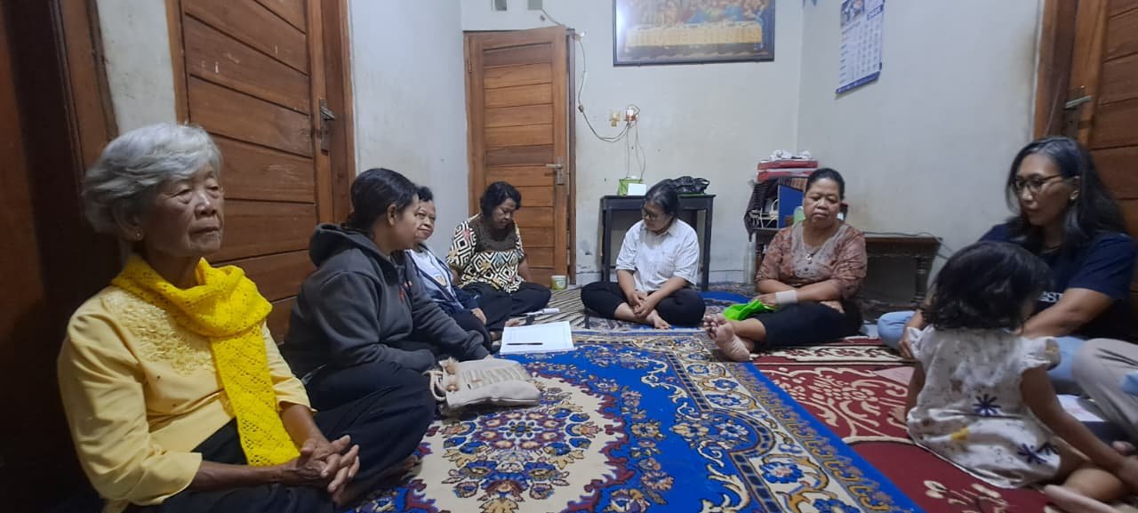 041 St. Bartolomeus Brintikan: Pertemuan Paguyuban Ibu-Ibu Lingkungan Bulan Agustus
