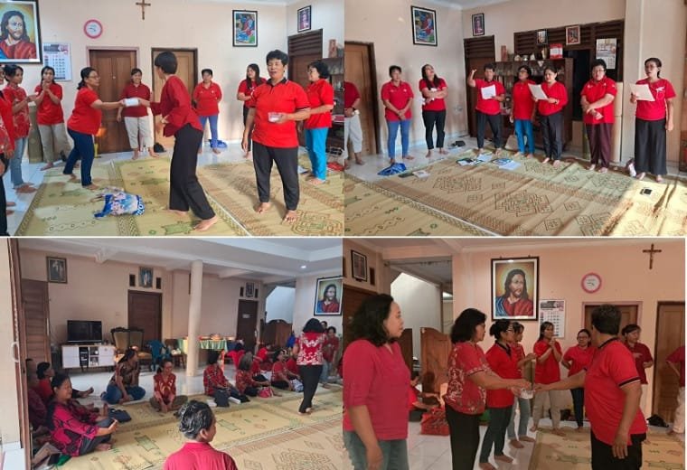 056 St. Stefanus Karanglo: Merdeka Bersama Paguyuban Wanita Katolik Lingkungan St. Stefanus Karanglo