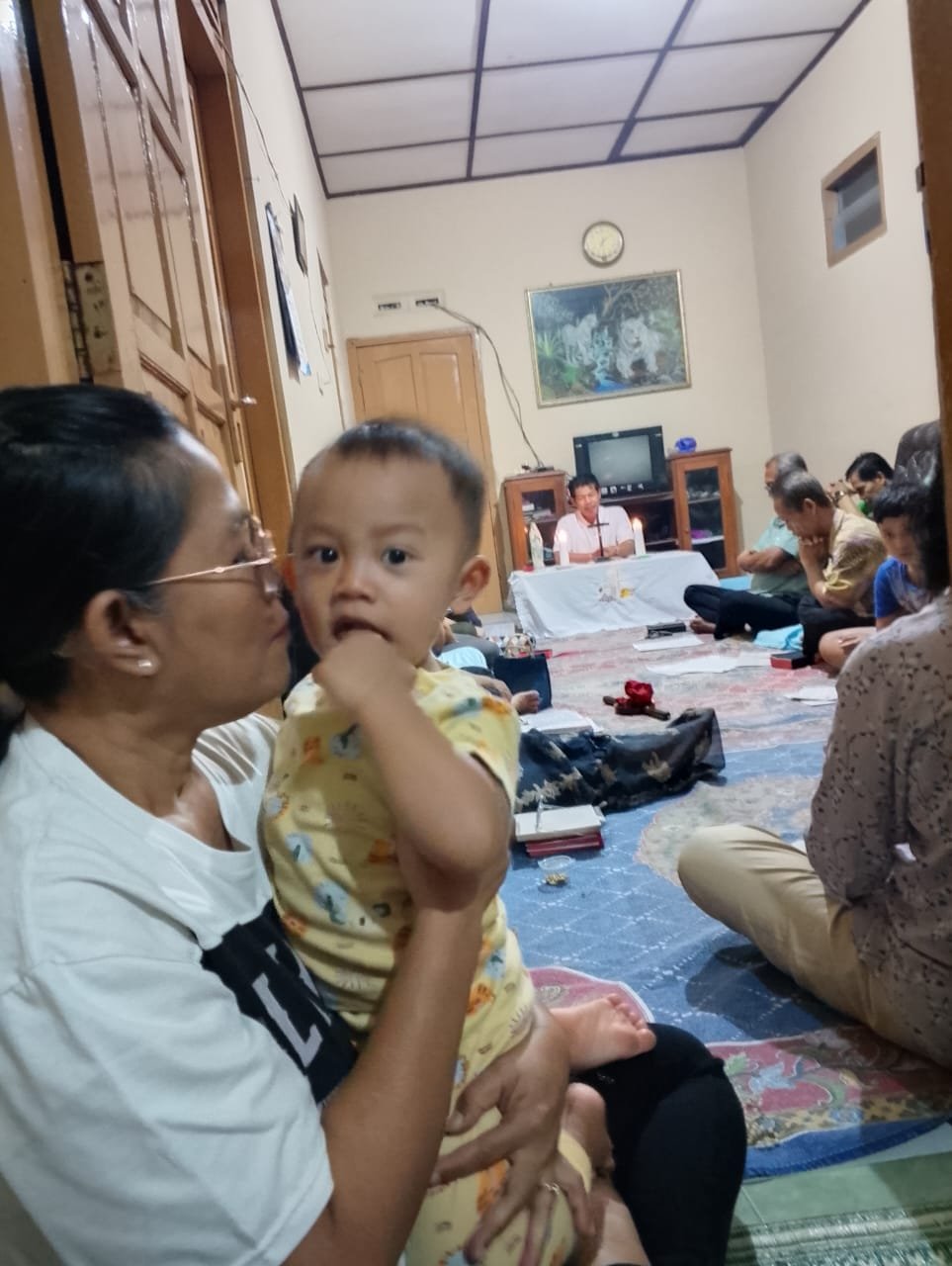 0311 Lingkungan Gregorius Agung Kaliajir: Berapa pun yang Hadir Tidak Mengurangi Kekhusyukan Umat dalam Berdoa