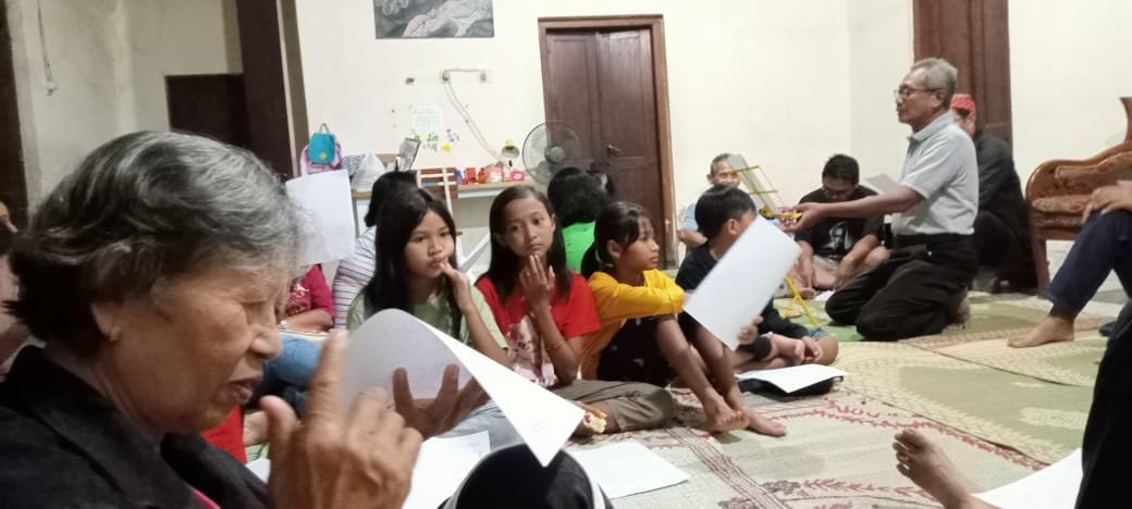 0311 Lingkungan Gregorius Agung Kaliajir: Persiapan Tugas Koor Adven Pertama