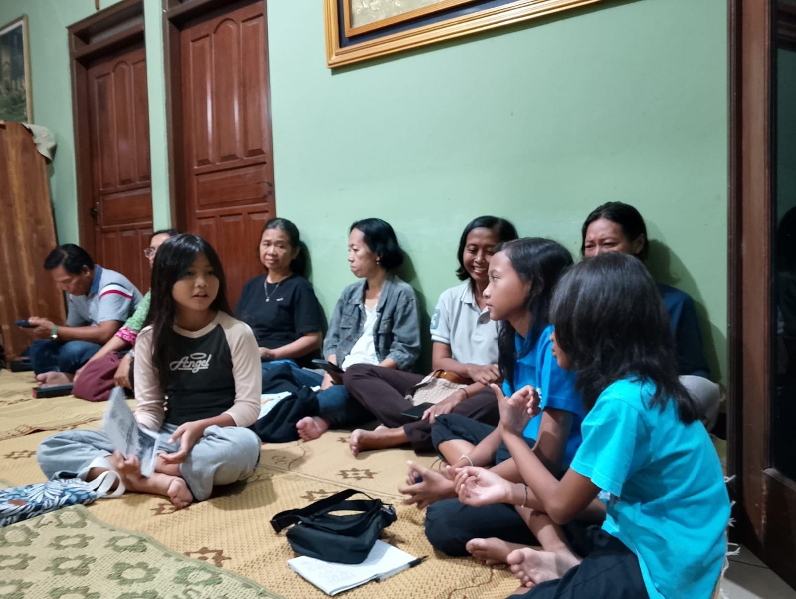 0311 Lingkungan Gregorius Agung Kaliajir: Adven Ke-4, Aku dan Seisi Rumahku