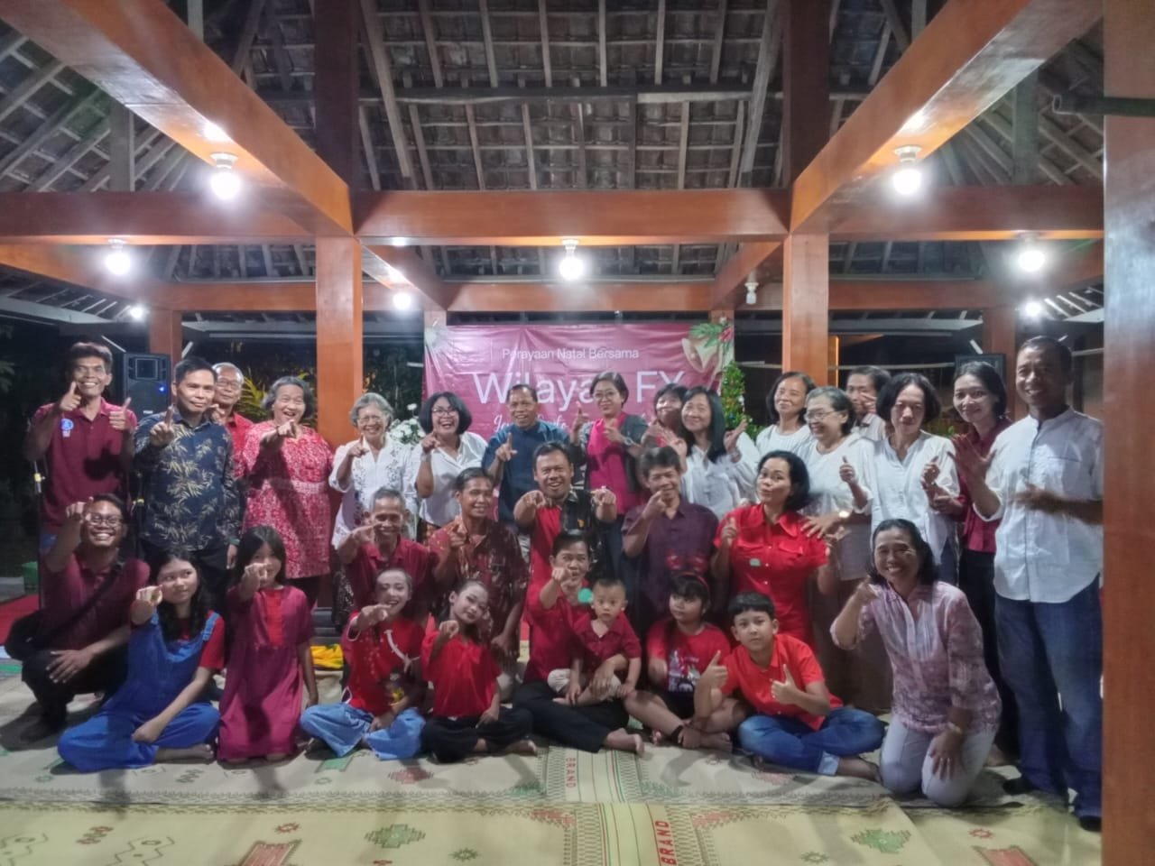 0311 Lingkungan Gregorius Agung Kaliajir: Sukacita Natal Bersama Umat di Wilayah FX Berbah