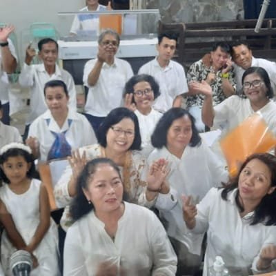 044 St. Petrus Damianus Taman Selatan: Tugas Koor Lingkungan Petrus Damianus