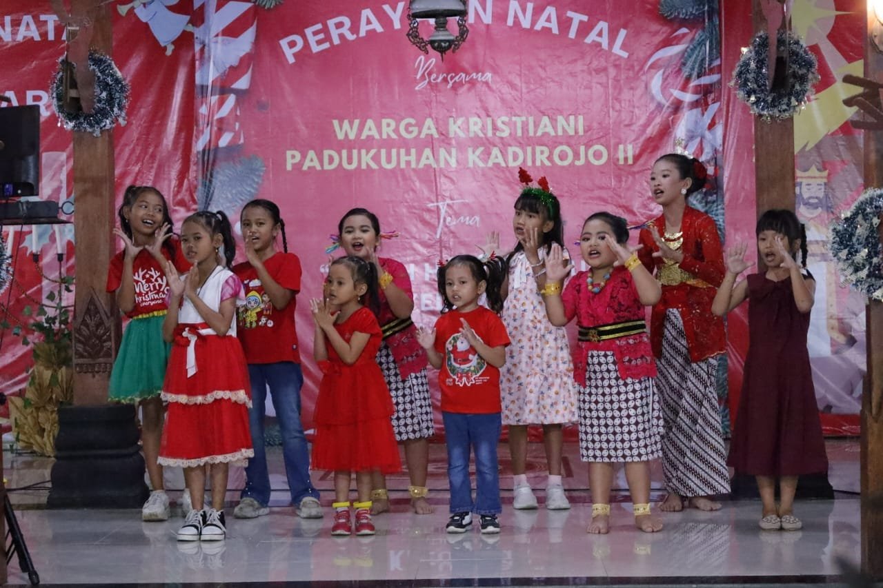 Perayaan Natal Oikumene Umat Kristiani Kadirojo 2