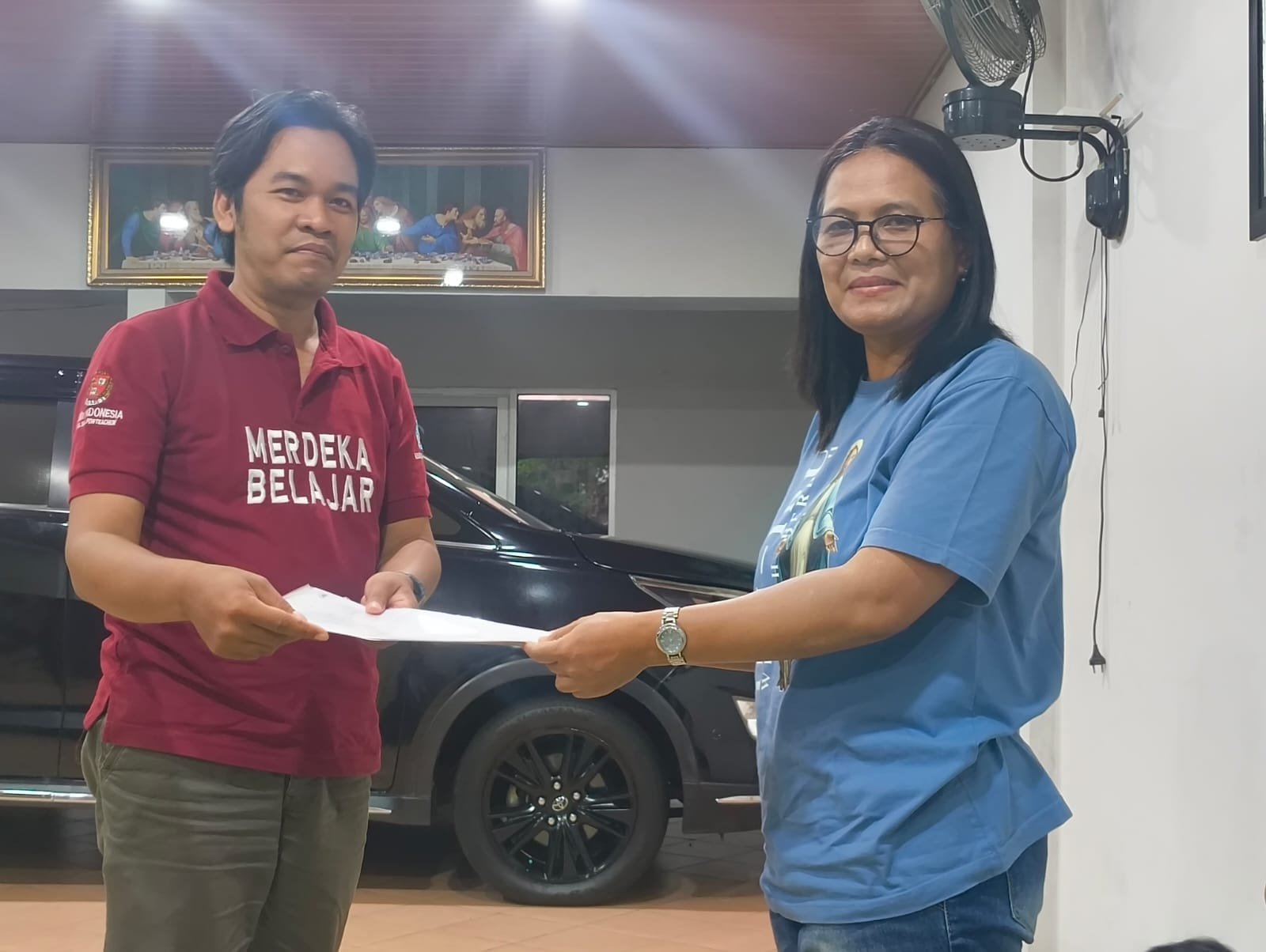 Serah Terima Jabatan Pengurus Wilayah FX Berbah