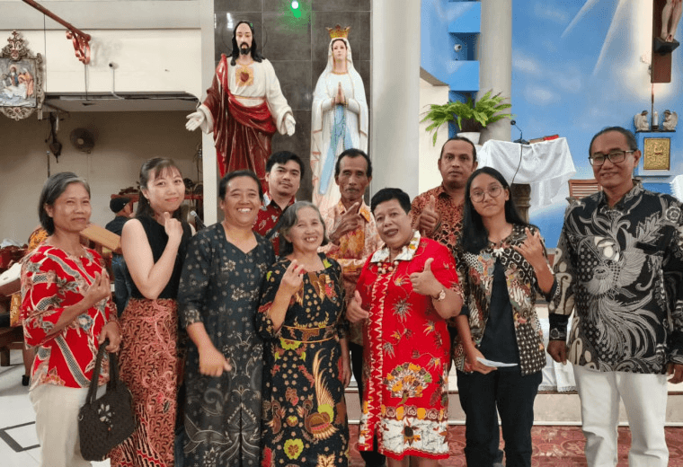 412 St. Paulus Temanggal II: Pelantikan Ketua dan Pengurus Lingkungan Periode 2026-2028