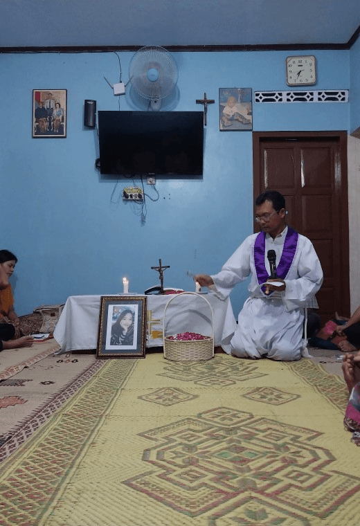 413 St. Yusup Tegalbojan: Doa Memule Dua tahun Josephine Gardini Asri Septika Menghadap Bapa di surga
