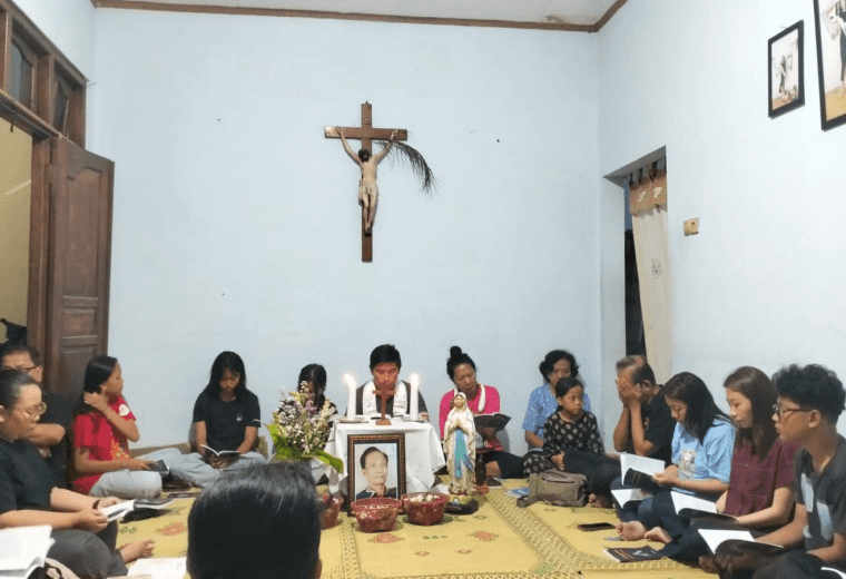 044 St. Petrus Damianus Taman Selatan: Doa Tujuh hari mengenang Almarhum Stefanus Suharto