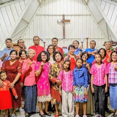 007 St. Mateus Cupuwatu II: Tugas Koor di Gereja sementara Maria Marganingsih Kalasan