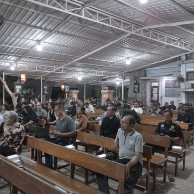 310 St. Antonius Padua Berbah: Keikutsertaan Perwakilan Umat Lingkungan Santo Antonius Padua Dalam Pelatihan Sistem Data Umat KAS