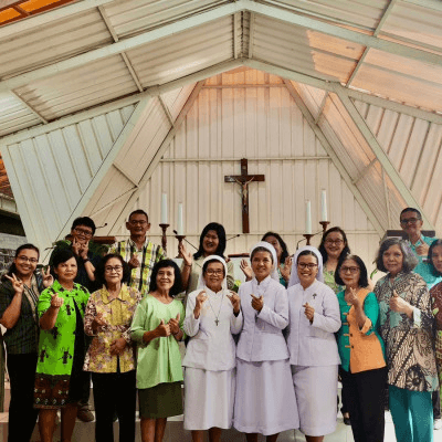 030 Maria Marganingsih Krajan: Tugas Koor di Gereja Maria Marganingsih