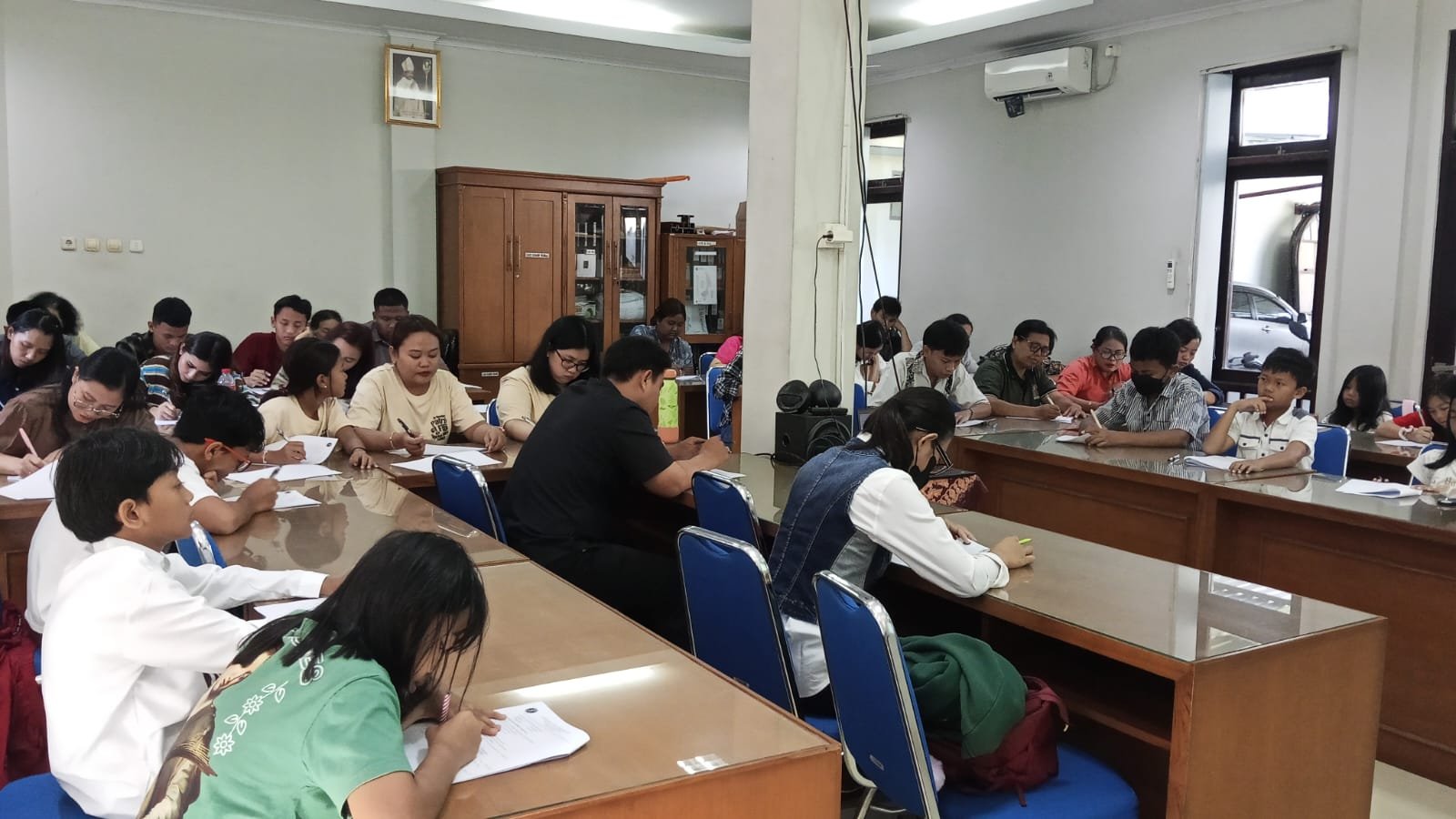 Ujian Tulis & Wawancara Calon Baptis Dewasa Paroki Maria Marganingsih Kalasan