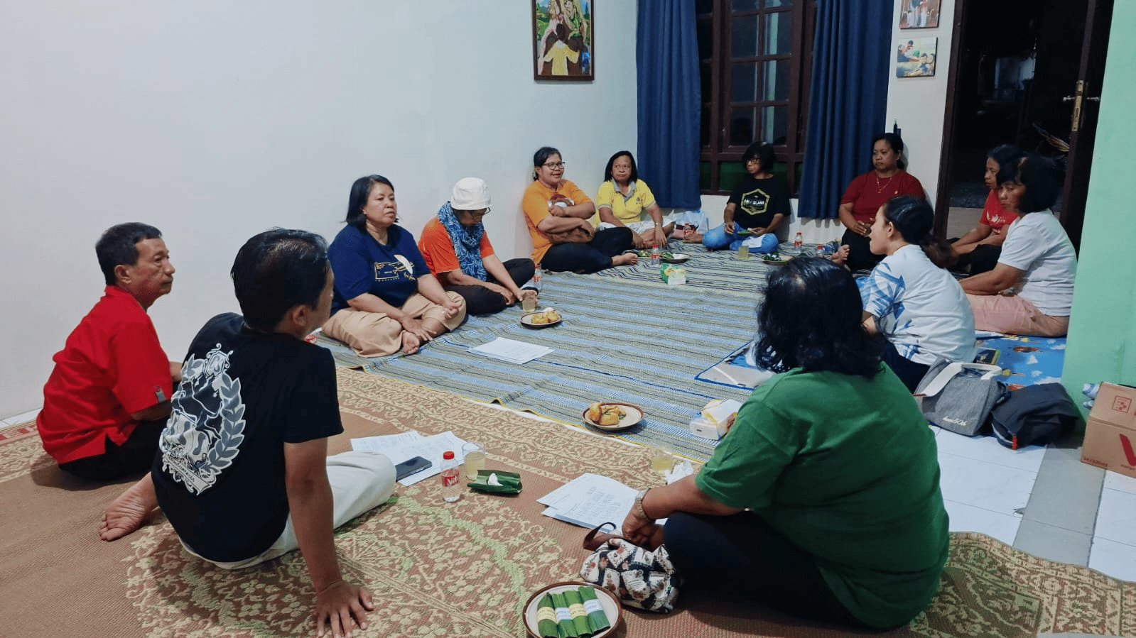 041 St. Bartolomeus Brintikan: Latihan Koor Untuk Misa Minggu Prapaskah IV