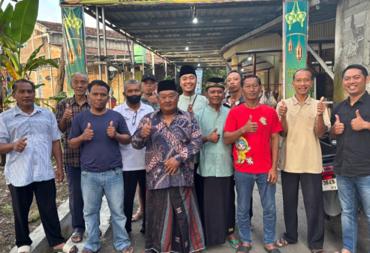 057 St. Adrianus Kalibening: Menjaga Keamanan Saat Jamaah Umat islam Menjalankan Ibadah Idul Fitri