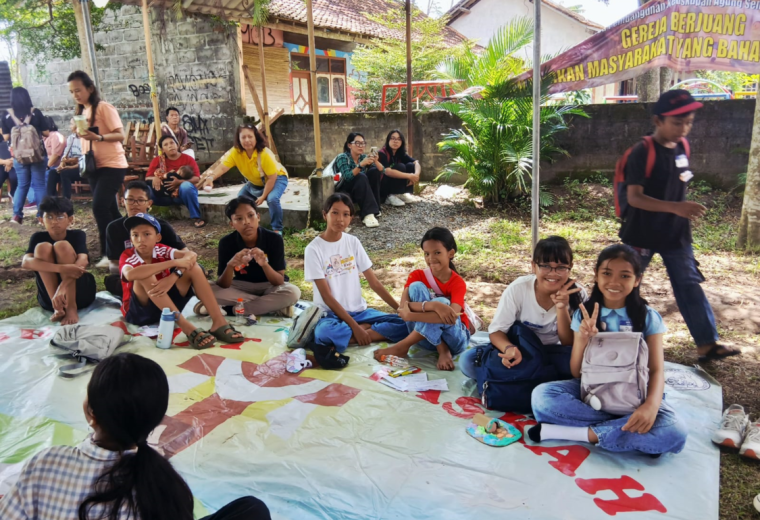 042 St. Stanislaus Pondok Selomartani: PIA/PIR Lingkungan St. Stanislaus Ambil Bagian dalam Perayaan Paskah Anak Sekolah Minggu
