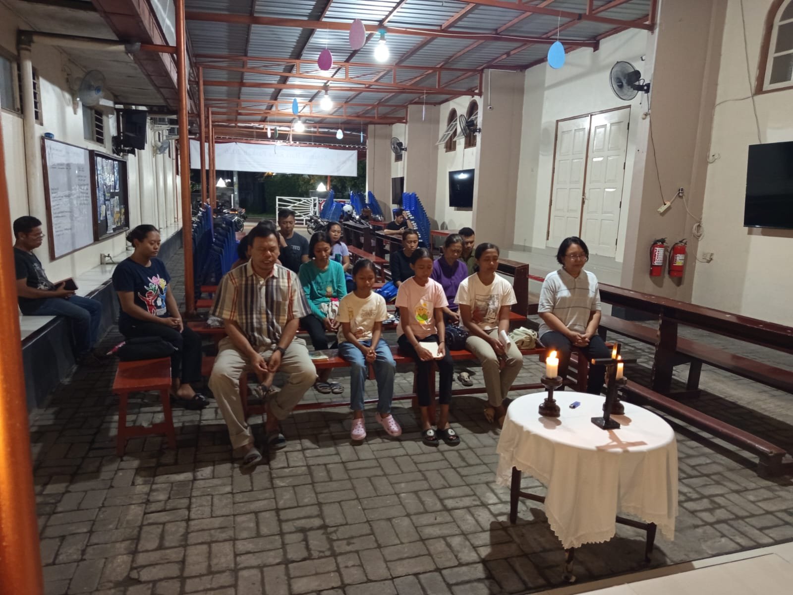0311 Lingkungan Gregorius Agung Kaliajir: Pertemuan BKL ke-5 dengan Berdoa Rosario di GSYB