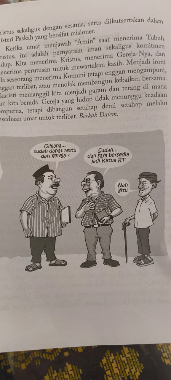 0311 Lingkungan Gregorius Agung Kaliajir: Persekutuan dengan Kristus dan Sesama