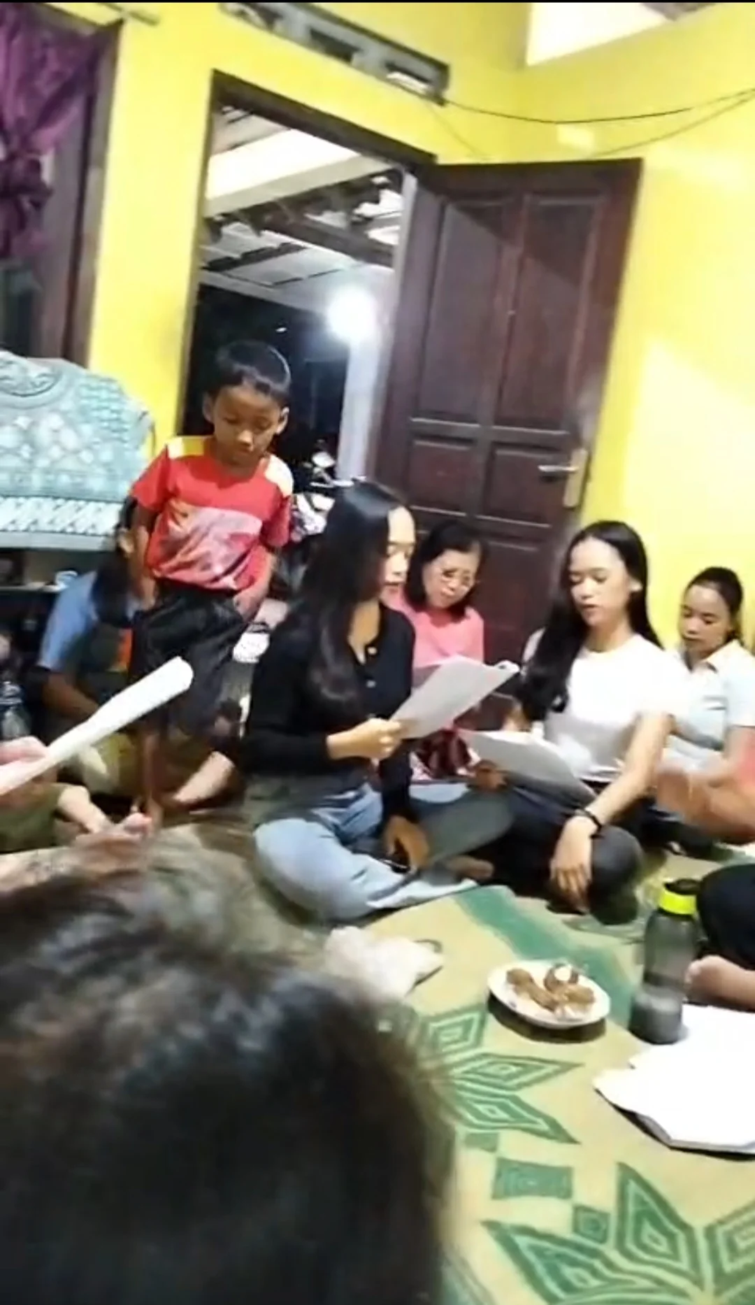 045 St. Yohanes Pembaptis Karangnongko: Ibadah Sabda Bulan April dan Latihan Koor